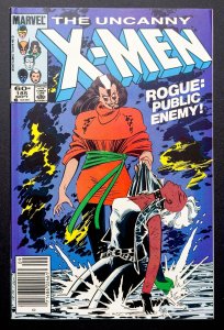 The Uncanny X-Men #185 (1984) [KEY] Newsstand - Rogue Loses Powers - VF/NM!