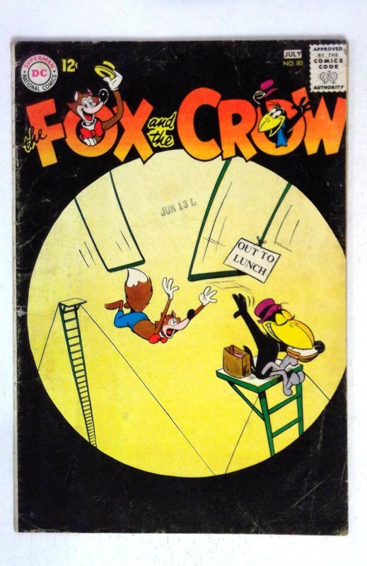 Fox and the Crow #80 lunch break DC Comics (1964) VG
