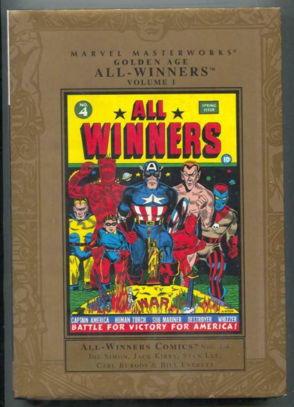 Marvel Masterworks All Winners Comics Vol 1 hardcover