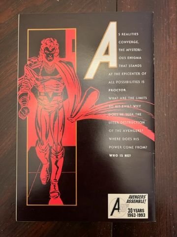 The Avengers #360 (1993) - Foil Cover - MT!