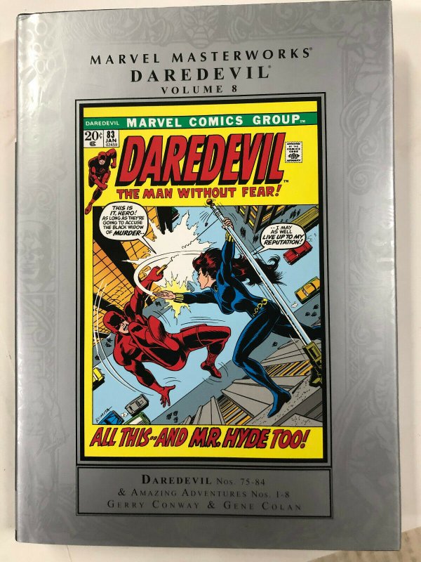 MARVEL MASTERWORKS DAREDEVIL Volume 8 Hard Cover Conway/Colan/Black Widow