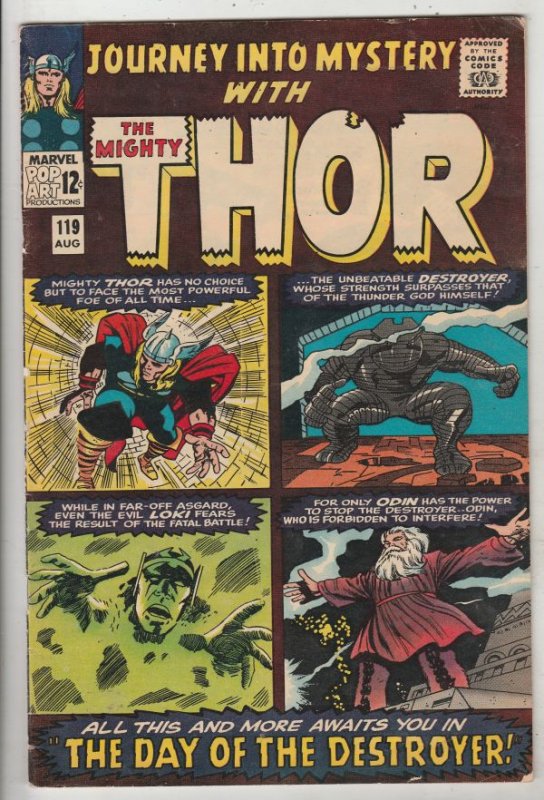 Journey into Mystery #119 (Aug-65) FN+ Mid-High-Grade Thor