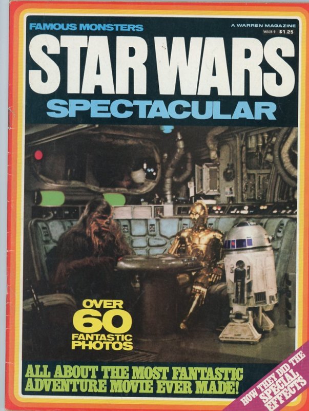 Famous Monsters Star Wars Spectacular '77  (Warren)  VG/F