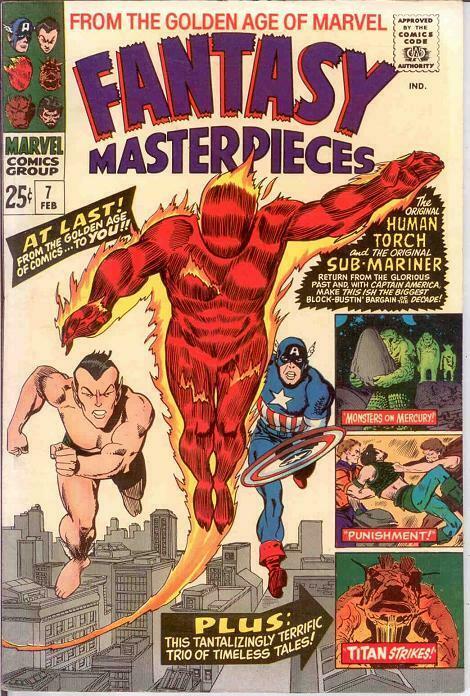 FANTASY MASTERPIECES (1966 1ST) 7 VF-NM Feb. 1967 COMICS BOOK