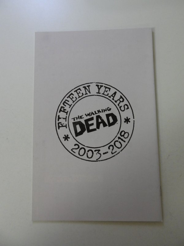 The Walking Dead #92 15th Anniversary NM- condition