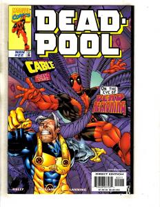 Deadpool # 22 NM Marvel Comic Book X-Men X-Force Cable Domino Wolverine JD1