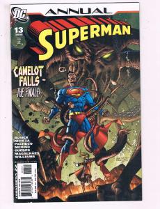 Annual Superman #13 VF DC Comics Camelot Falls The Finale Comic Book 2008 DE11