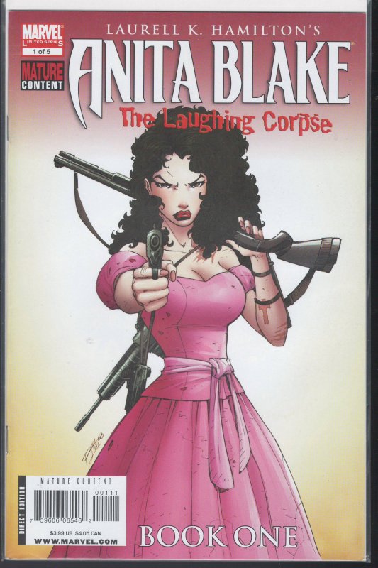 Anita Blake: The Laughing Corpse #1 (Marvel, 2008)