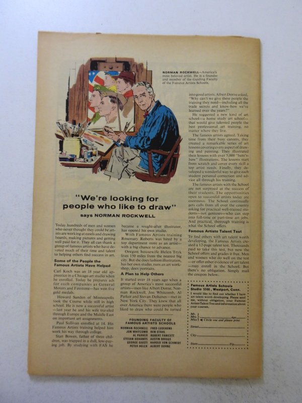 Fantastic Four #68 (1967) FN condition stain front cover