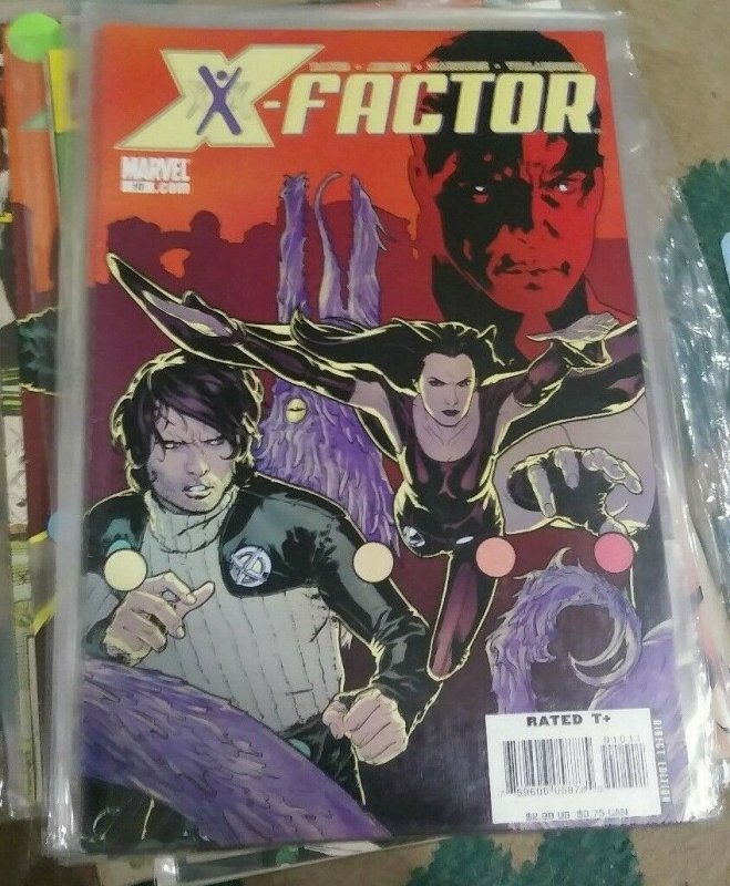 X-Factor  lot  #  10 11 12 2006 marvel peter david xmen maddrox polaris mutants 