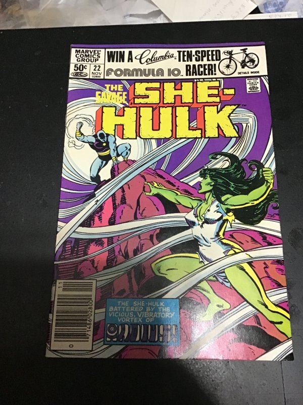 The Savage She-Hulk #22 (1981) 1st Ralph as Radius! Hi grade! Disney+ VF/NM Wow!