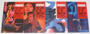 Criminal: the Last of the Innocent #1-4 VF/NM complete series - ed brubaker 2 3