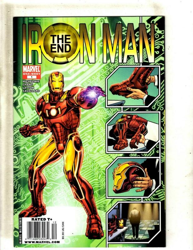 9 Iron Man Comics Manual 1 Proto. 1 Requiem 1 End 1 Hypervelocity 1 4 5 6 6 MF22