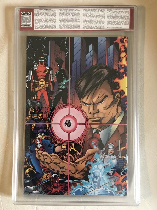 Cyberforce #0 CGC GRADED 9.8 -HIGHEST GRADED- origin - wraparound cover 9/93