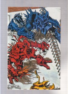 Donatello: T.M.N.T. Micro Series #1 - Peter Laird Cover! (8.5/9.0) 1986