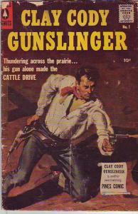 Clay Cody Gunslinger #1 (Sep-57) GD/VG Affordable-Grade Clay Cody