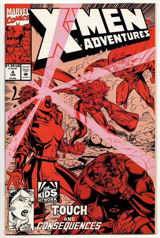 X-Men Adventures #4 (Marvel, 1993) VF/NM