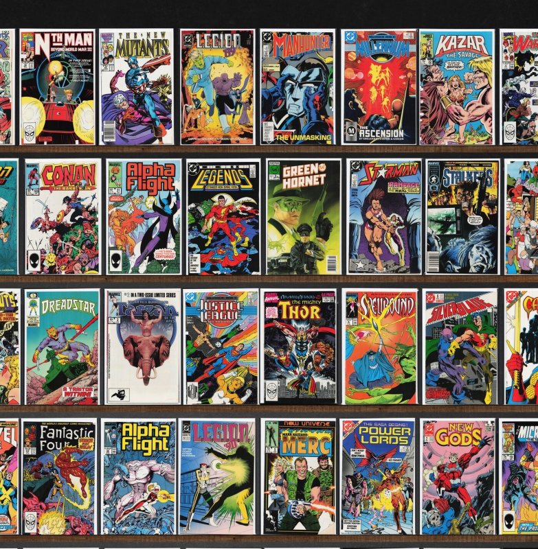 Huge Lot 150+ Comics with Thor, The Avengers, Alpha Flight & More!