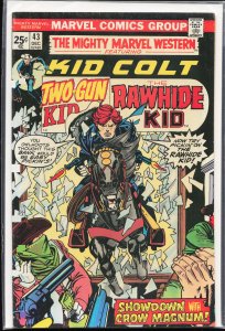 The Mighty Marvel Western #43 (1975) Rawhide Kid