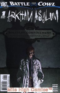 BATMAN: BATTLE FOR THE COWL - ARKHAM ASYLUM (2009 Series) #1 Very Good Comics