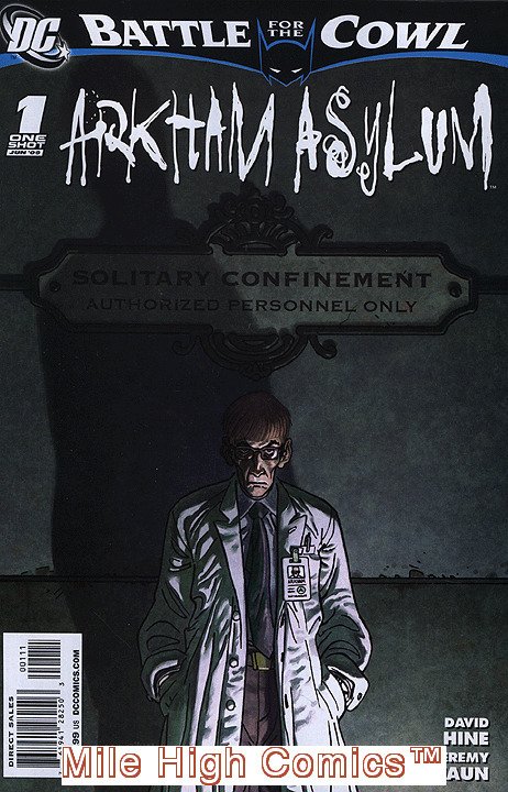 BATMAN: BATTLE FOR THE COWL - ARKHAM ASYLUM (2009 Series) #1 Very Good Comics