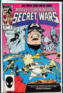 Marvel Super Heroes Secret Wars #7 (1984) [Key Issue]