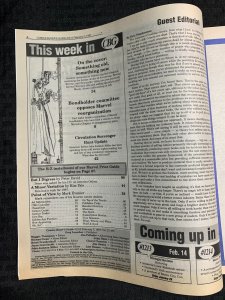 1997 COMICS BUYERS GUIDE Newspaper #1212 FN 6.0 Eternal Warrior & Timewalker