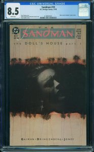 Sandman #10 (1989) CGC 8.5 VF+
