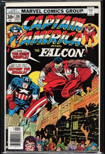 Captain America #201 (1976) Captain America and the Falcon