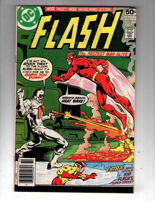 The Flash #266 (1978) Kid-Flash Backup ~ Bronze DC / ID#19