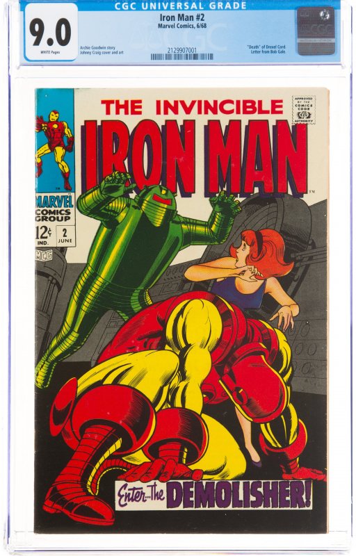 Iron Man #2 (Marvel, 1968) CGC GRADED 9.0
