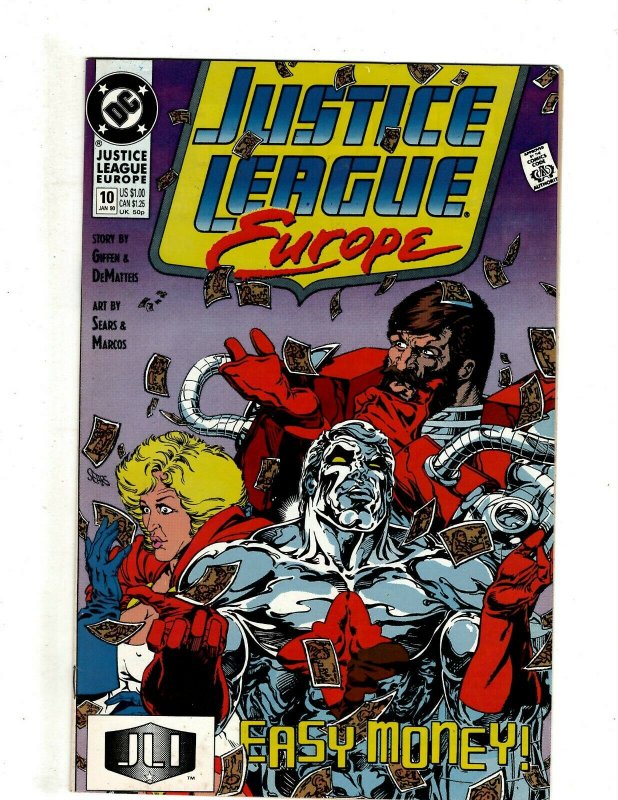 12 Justice League Europe DC Comics # 2 3 4 5 6 7 8 9 10 11 12 13 The Flash HG2