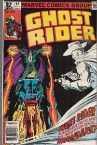 Ghost Rider # 56 Newsstand Cover VF Marvel 1981 [B5]