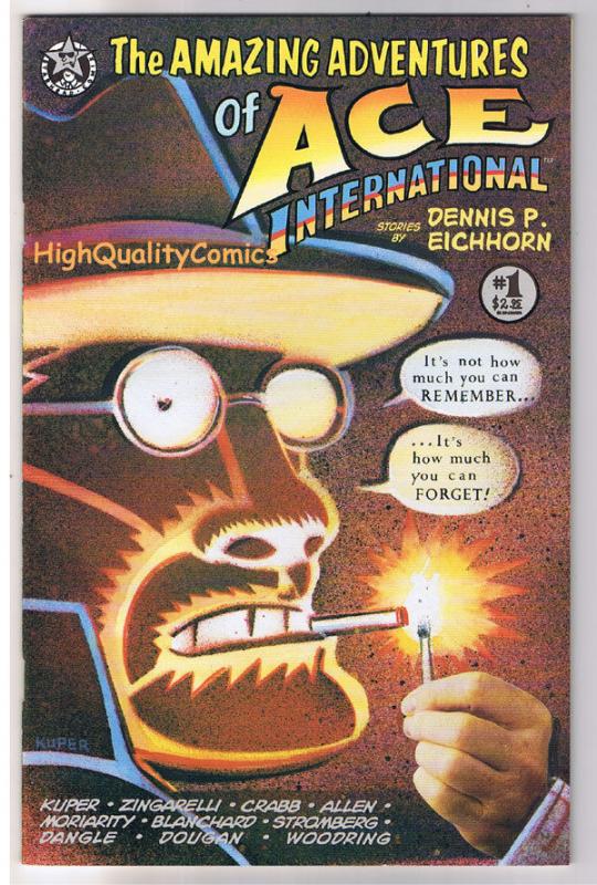 AMAZING ADVENTURES of ACE INTERNATIONAL #1, 1993, VF+