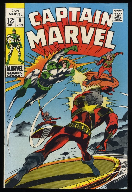 Captain Marvel (1968) #9