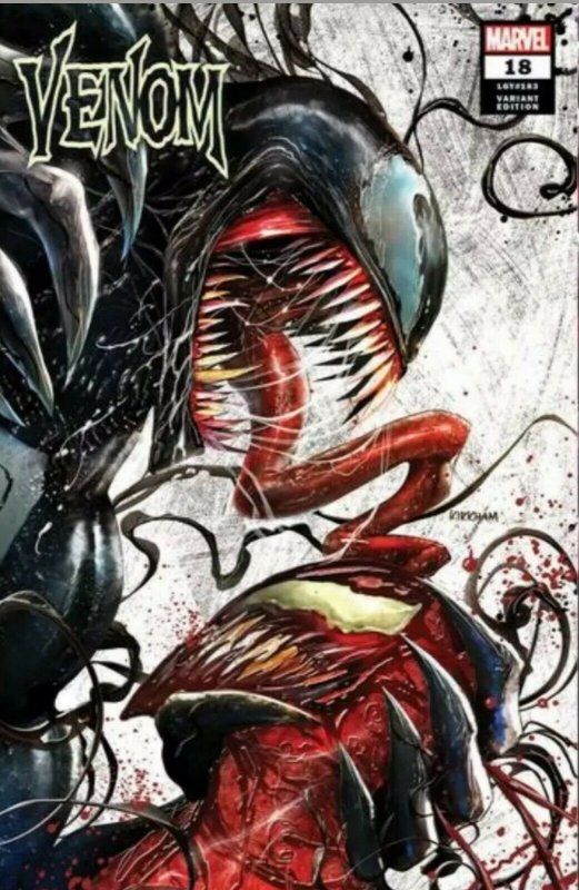 VENOM #18 TYLER KIRKHAM COMIC SPOT NYCC EXCLUSIVE COVER A AND B NM