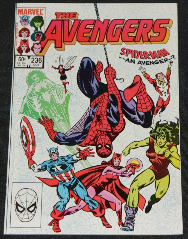 Marvel Bronze Age AVENGERS #236 - 10pc Mid-High Grade Comic Lot VF-MT Spider-Man