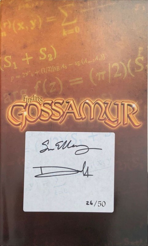 FINDING GOSSAMYR #1 NJOY GAMES &COMICS EXCLUSIVE SIGNED VARIANT SET NM B3.