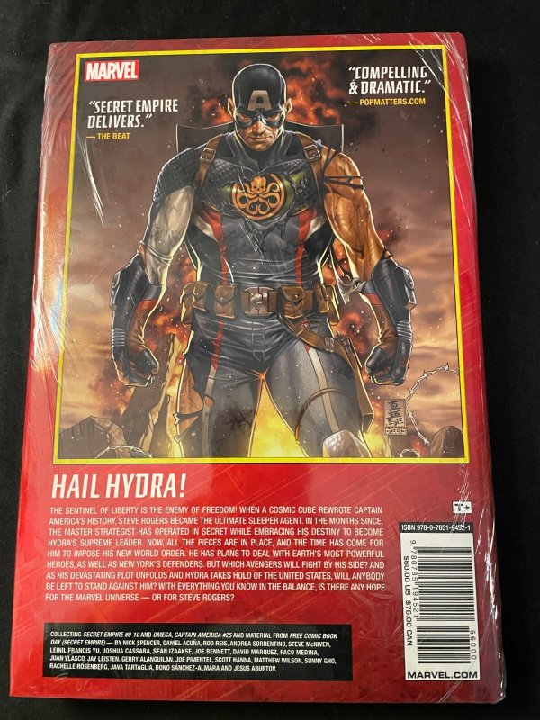 SECRET EMPIRE Sealed Hardcover