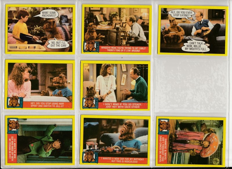 Alf Trading Cards