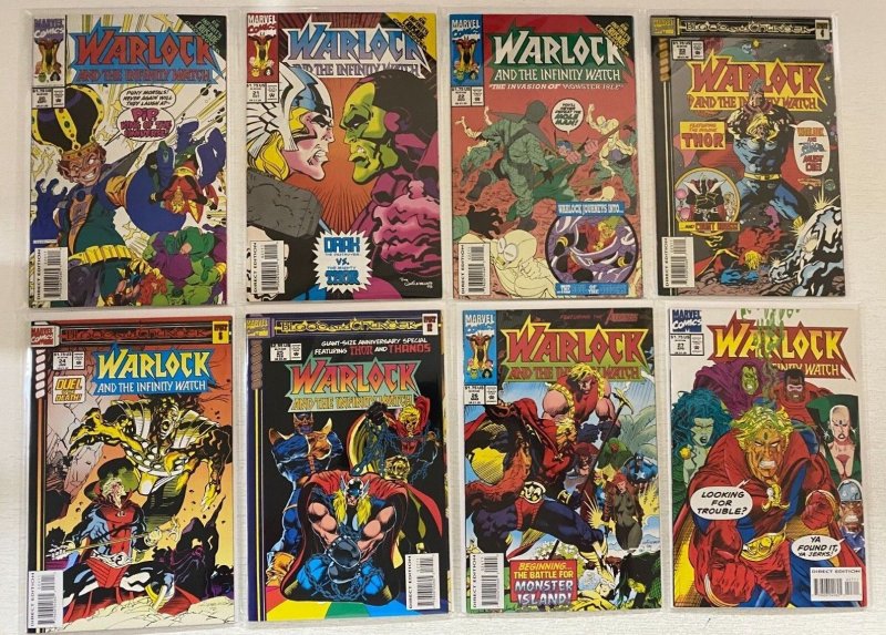 Warlock Infinite Witch comic lot from:#2-33 30 diff 8.0 VF (1992-94)