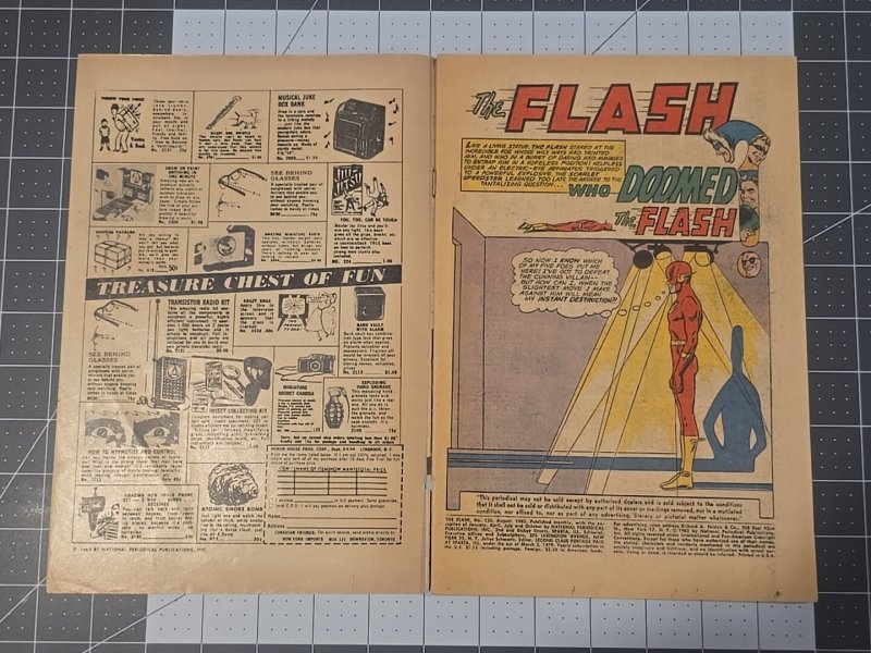 The Flash #130 (DC Comics August 1962)