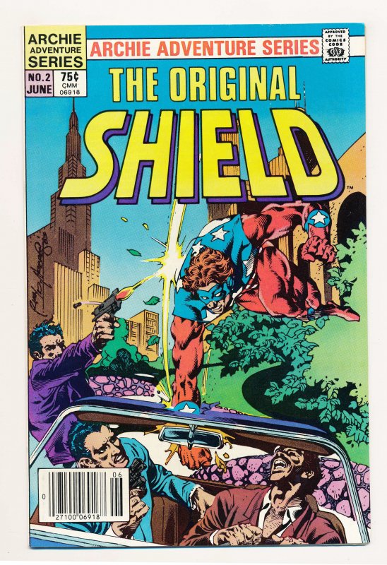 Original Shield (1984) #1-4 VF-/NM Complete series