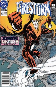 Firestorm, the Nuclear Man #93 (Newsstand) VG ; DC | low grade comic John Ostran