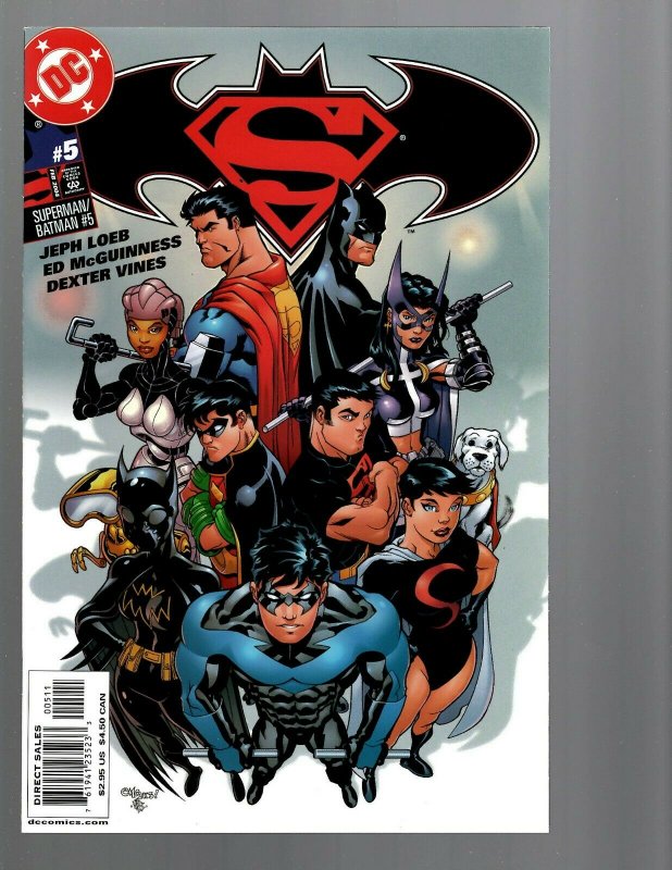  12 DC Comics Superman/Batman # 1 2 3 4 5 6 7 8 9 10 11 12 J439