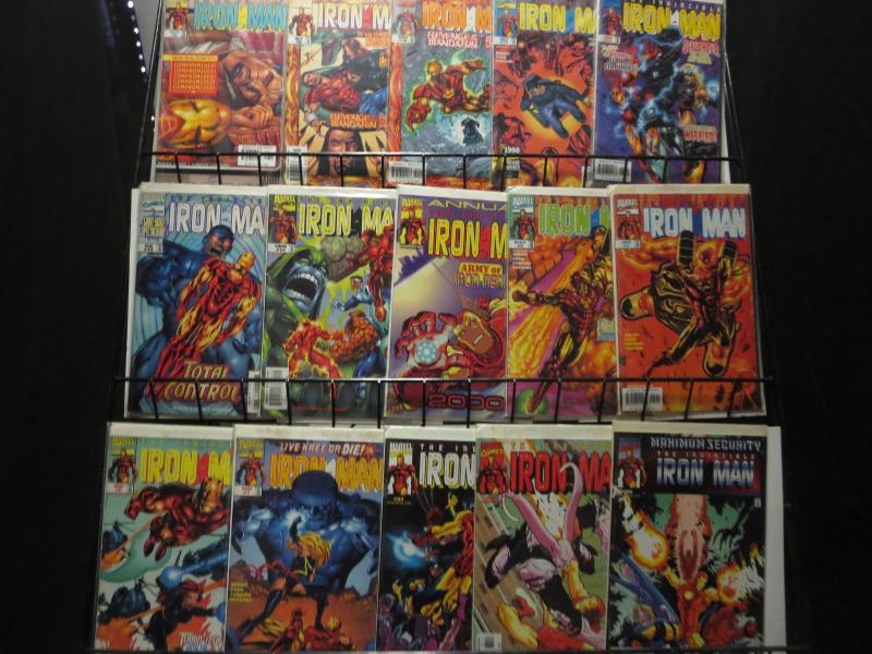 Iron Man (Marvel 1998 3rd Series) 46 diff Busiek Stern Grell Quesada Chen   