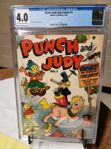 Punch and Judy #1 CGC 4.0 1944