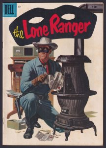 Lone Ranger #95 1956 Dell 5.0 Very Good/Fine comic