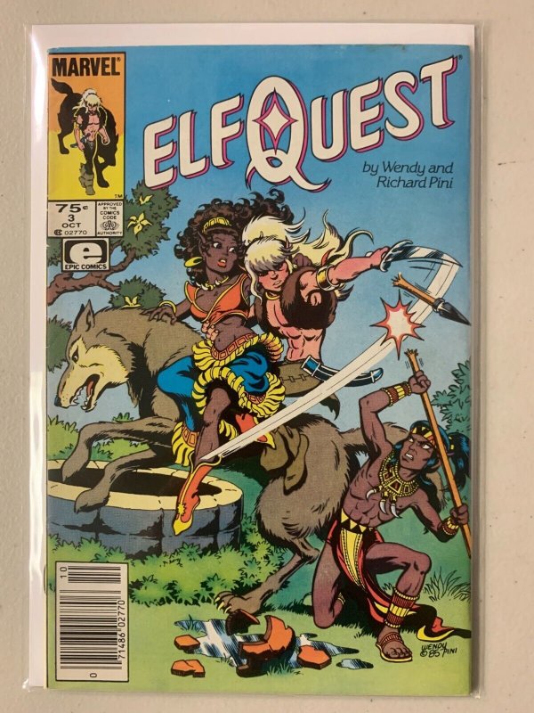 Elfquest #3 newsstand 5.0 (1985)