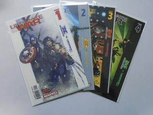 Ultimate War, SET:#1-4, AVERAGE 8.5/VF+, DIRECT EDITION (2003)